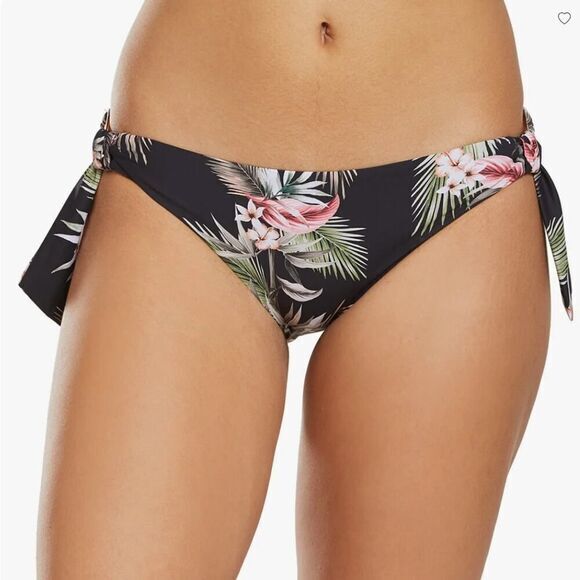 New! Seafolly Ocean Alley Bikini Bottom in floral‎ print, US size 8 - Picture 1 of 12